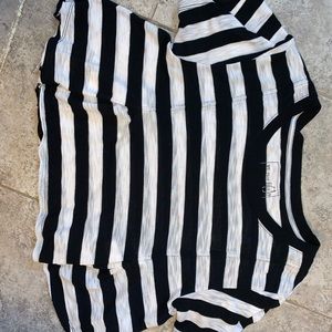 WeThePeople striped crop tee